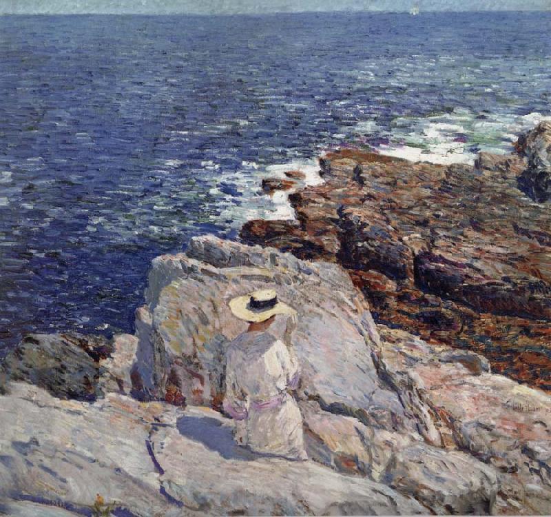 Childe Hassam The South Ledges,Appledore Norge oil painting art